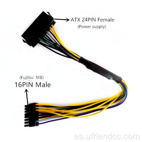 ODM 24pin a cable de alimentación/cable adaptador de 16 pines